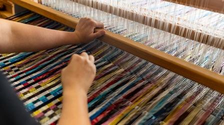 Video thumbnail: Craft in America Explore weaving at Berea College