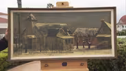 Appraisal: 1951 Roger Kuntz "Good Morning Reverend" Painting