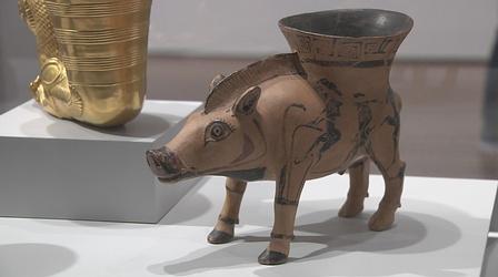 Video thumbnail: Open Studio with Jared Bowen Animal-Shaped Vessels and Composer Tod Machover