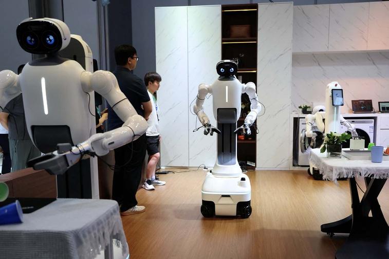 The hopes and risks of bringing robots into our homes Poster