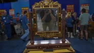 Appraisal: Louis XVI-style Porphyry & Bronze Mirror, ca. 1880