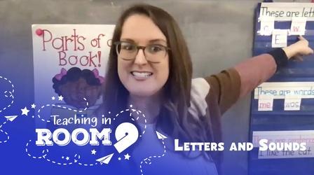Video thumbnail: Teaching in Room 9 Letters & Sounds: Ending Sounds | PreK-K Letters & Sounds