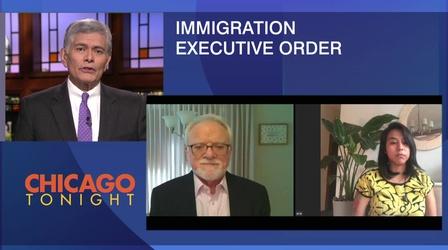 Video thumbnail: Chicago Tonight What President Trump’s Executive Order on Immigration Means
