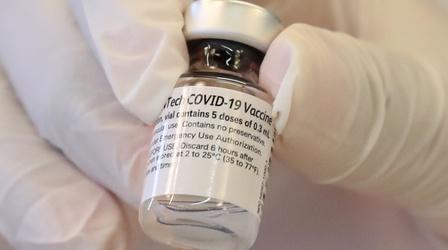 Video thumbnail: PBS NewsHour News Wrap: Pfizer doubles COVID vaccine doses in the U.S.