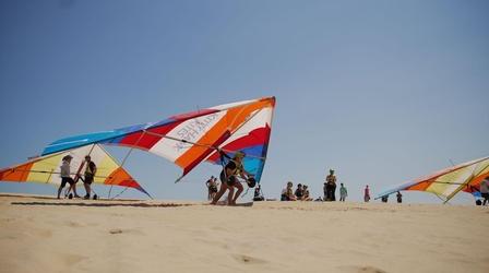 Video thumbnail: Ten to Try Hang Gliding at Jockey’s Ridge State Park