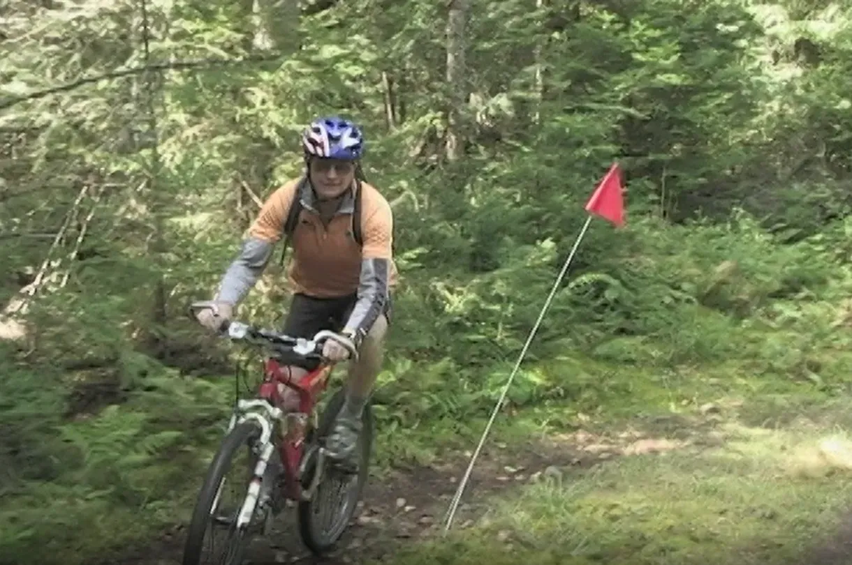 Mountain Biking and Training Labrador's