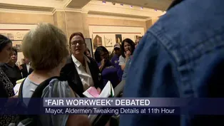 Mayor, Aldermen Negotiate Fair Workweek Ordinance