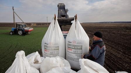 Video thumbnail: PBS NewsHour Russia's war in Ukraine could lead to a global food crisis