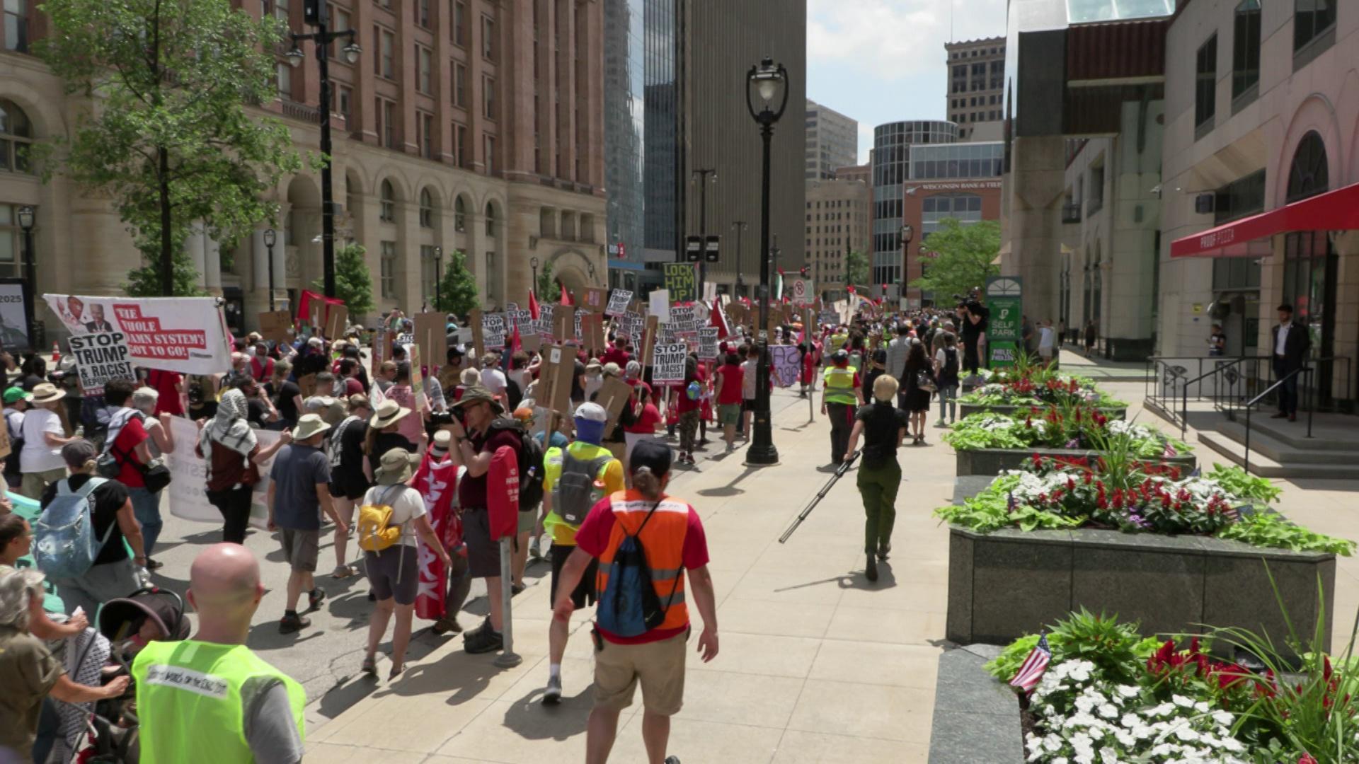 Why people gathered in Milwaukee to protest the 2024 RNC