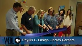 Video thumbnail: WEDU Specials WEDU PBS Library Corners Ribbon Cuttings, Spring 2017