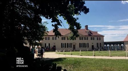 Video thumbnail: PBS NewsHour Remembering the enslaved people who built America