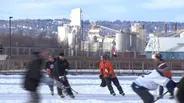 Pond Hockey Fun