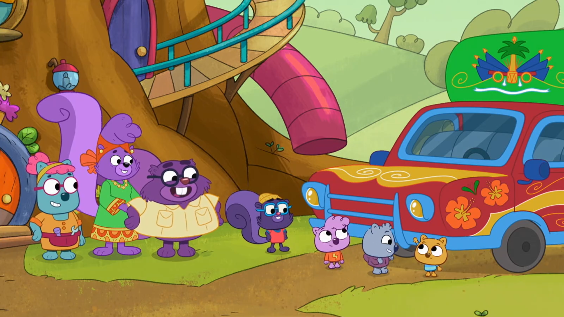 Welcome to the Treeborhood/Ice Cream Bike