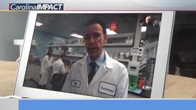 Video thumbnail: Carolina Impact Searching for a Covid Treatment