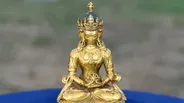 Appraisal: 17th C. Tibetan Bronze Buddha