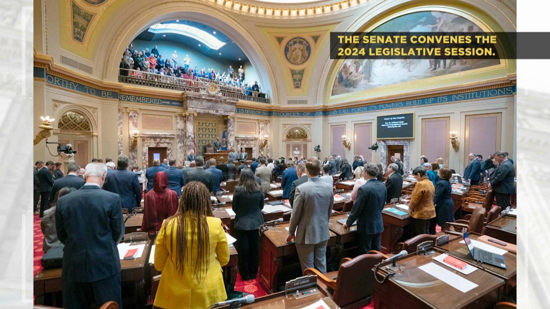 Almanac at the Capitol - 2024 session begins, Senate leaders, First term  lawmaker - Twin Cities PBS