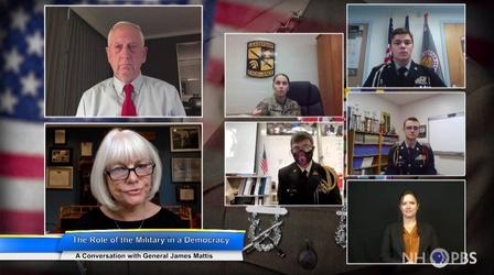 Video thumbnail: NHPBS Presents A Conversation with General James Mattis