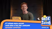 Math Joel Lookadoo Birthday Surprise