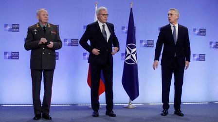 Video thumbnail: PBS NewsHour U.S., NATO meet with Russia over troops at Ukraine's border