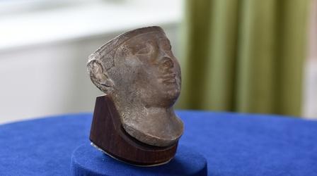 Video thumbnail: Antiques Roadshow Appraisal: Egyptian-Ptolemaic Sculptor's Trial Piece