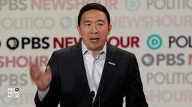 Video thumbnail: PBS NewsHour Andrew Yang on being the only candidate of color in debate