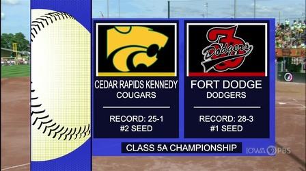 Video thumbnail: Iowa PBS Presents (5A) 2020 IGHSAU Girls State Softball Championships