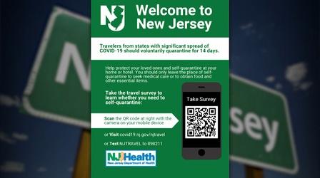 Air travelers to New Jersey get COVID-19 quarantine form