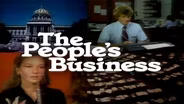 The People's Business for November 8, 1981