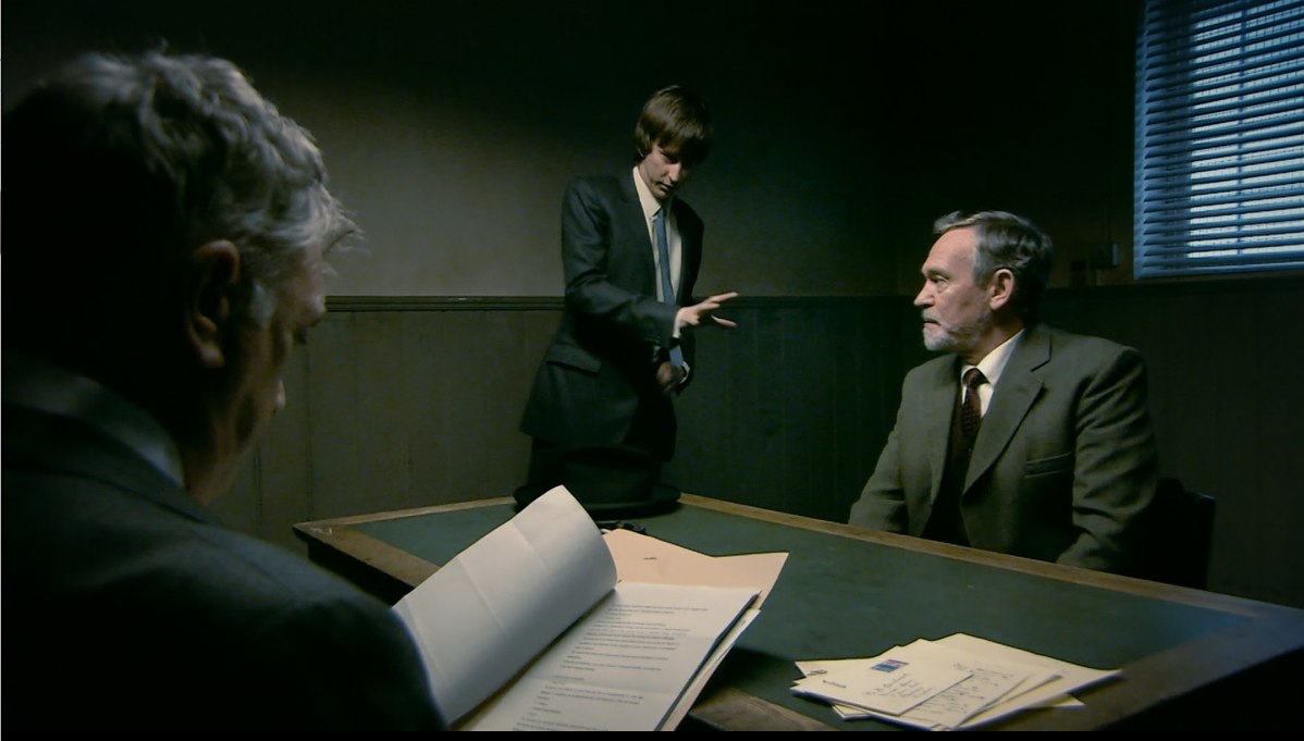 Real-estate developer shows up at her property and finds the seller murdered in his backyard.