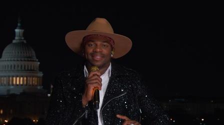 Video thumbnail: A Capitol Fourth Jimmie Allen Performs "American Heartbreaker"