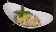 Simple Creamy Lemon Lobster Pasta - add zing to your date night