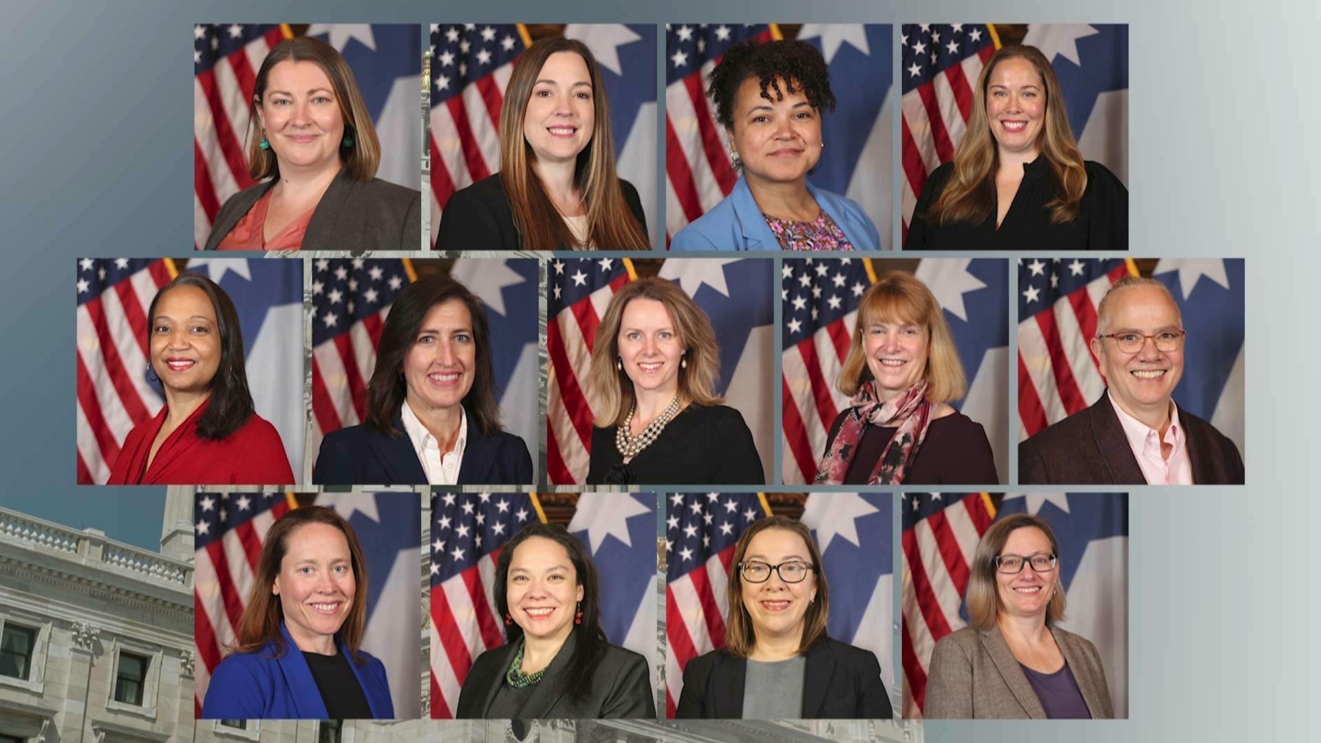 Gov. Tim Walz and Women Leaders