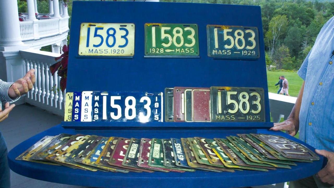 Antiques Roadshow | Appraisal: 1915 - 1967 Massachusetts License Plates