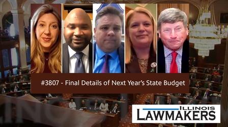 Video thumbnail: Illinois Lawmakers S38 E07: Final Details of Next Year’s State Budget