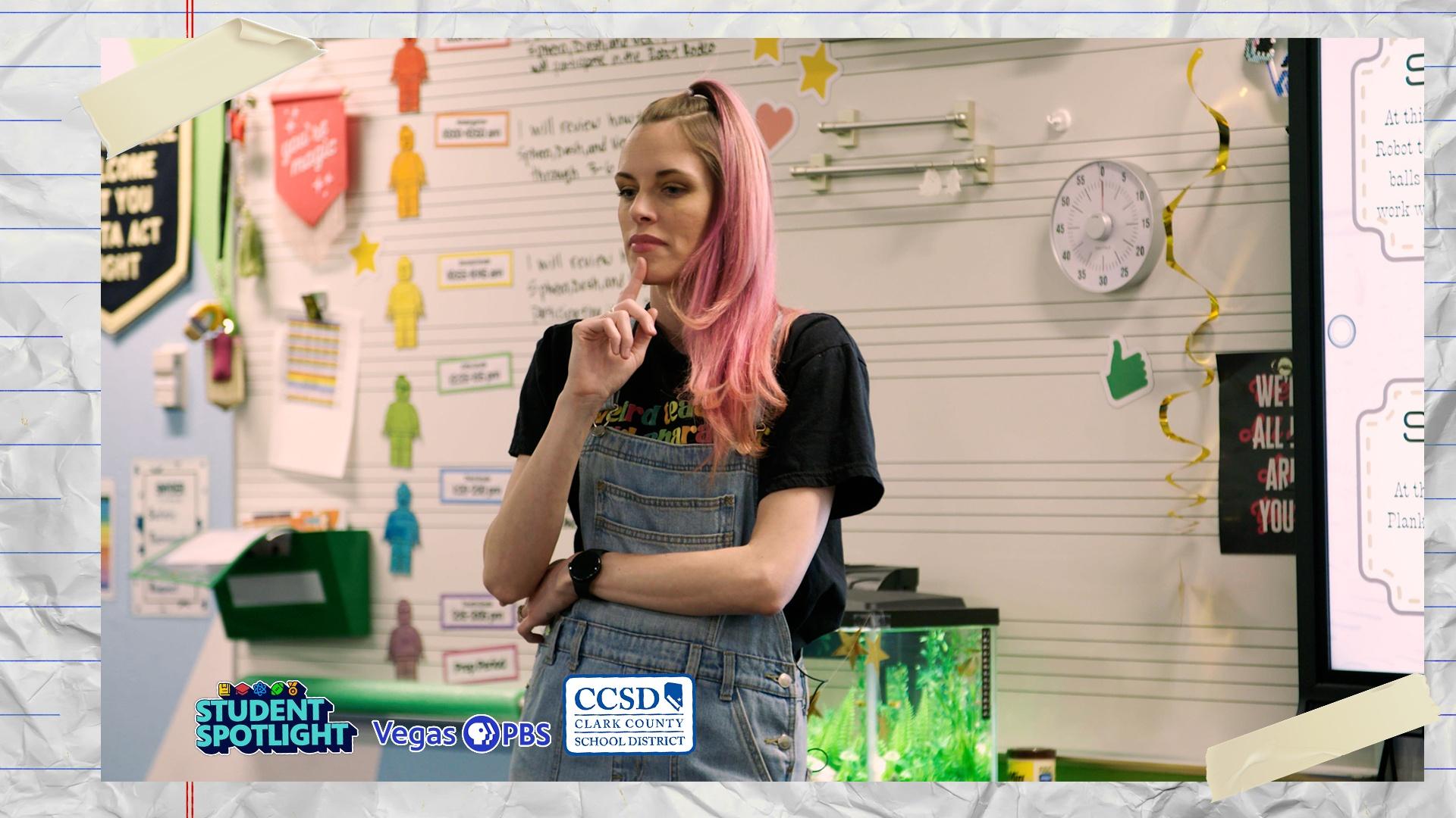 William E. Snyder ES Teacher Sara Boucher is named a Nevada STEM Teacher of the Year!