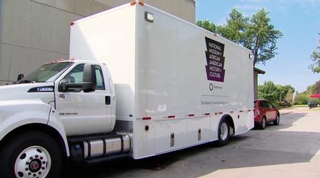 Video thumbnail: Chicago Tonight Mobile Museum Stops in Chicago to Preserve Family Histories