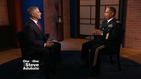 Video thumbnail: One-on-One Brig. Gen. Alfred Abramson III; Linsey Davis; Jill Kaplan