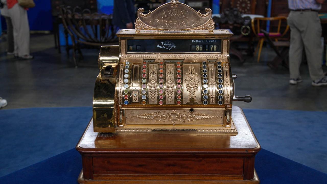 Antiques Roadshow | Appraisal: National Cash Register Brass Cash Register