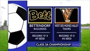 Class 3A - West Des Moines Valley Tigers vs. Bettendorf Bulldogs