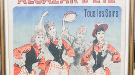 Video thumbnail: Antiques Roadshow Appraisal: 1888 Jules Chéret Music Hall Poster