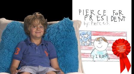 Video thumbnail: NHPBS Kids Writers Contest Pierce for President