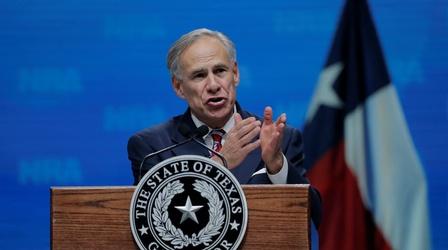 Video thumbnail: PBS NewsHour News Wrap: Texas lifts mask mandate, ends dining limit