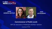 Commissioner of Public Lands Debate