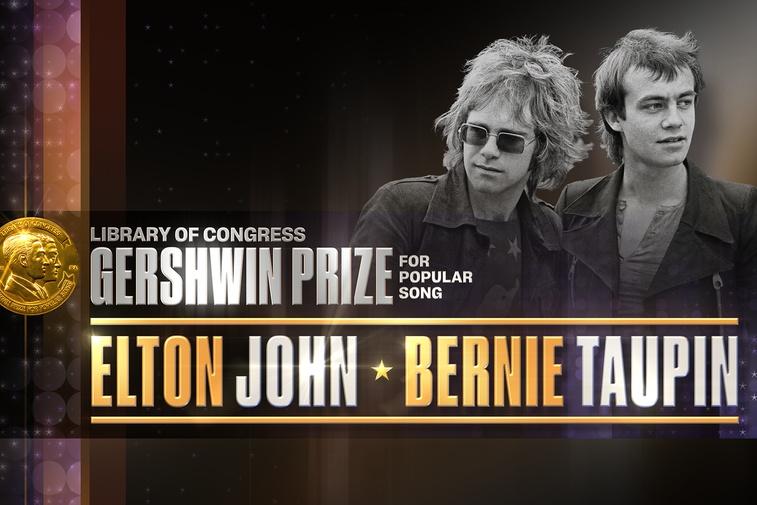 Elton John and Bernie Taupin: Gershwin Prize Poster