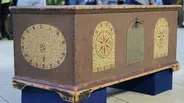 Appraisal: 1785 Painted Pennsylvania Dower Chest