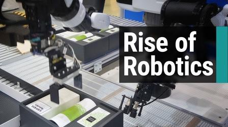 Video thumbnail: NJ Business Beat with Rhonda Schaffler How robotics & AI power New Jersey