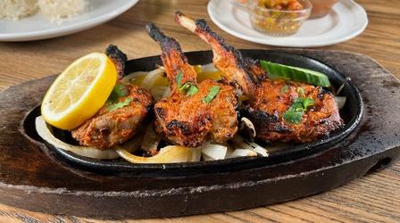 Video thumbnail: Check, Please! Bay Area Ajanta, CyBelle's Front Room, Syma’s Mexican Grill & Persian