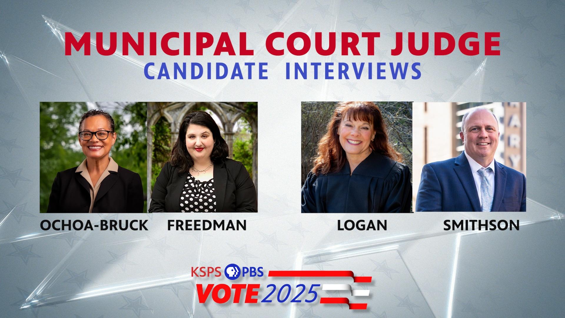 There are 2 open seats on the Spokane Municipal Court bench. Hear from the candidates themselves.
