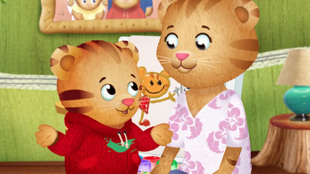 daniel tiger red sweater