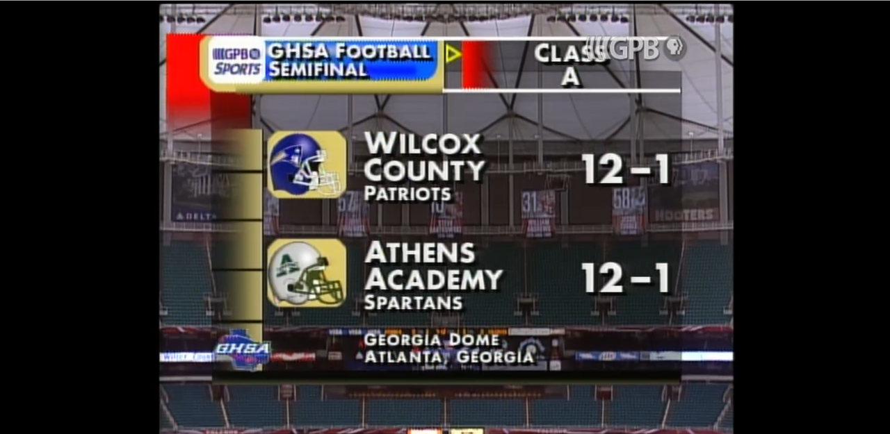 GHSA 1A Semifinal: Wilcox County vs. Athens Academy